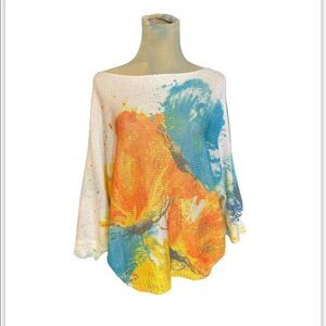 Luisa Ricci cold shoulder sweater M (5242)